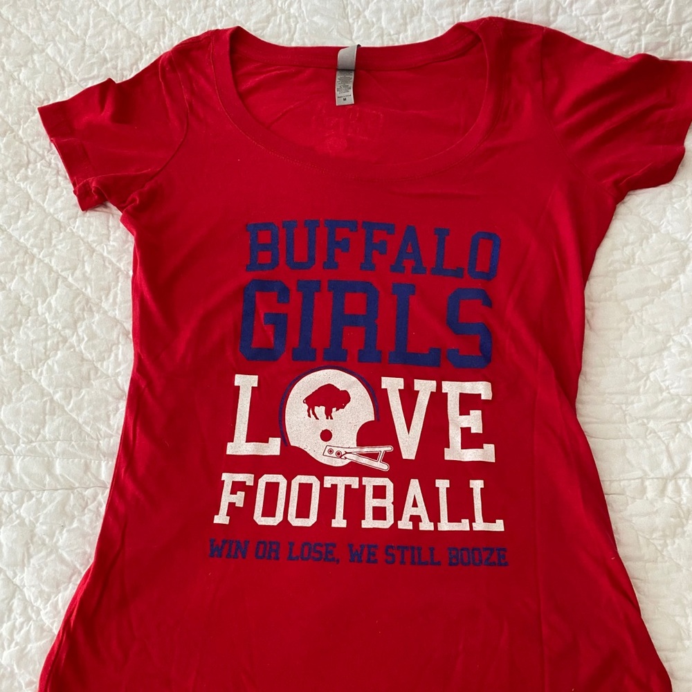Buffalo Bills Girls Love Football Tee